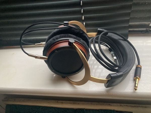 High-end semi open DIY headphone