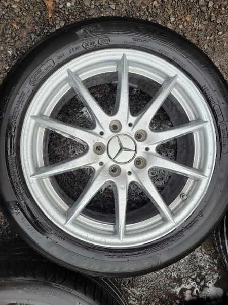 17" Genuine Mercedes Alloys with tyres
