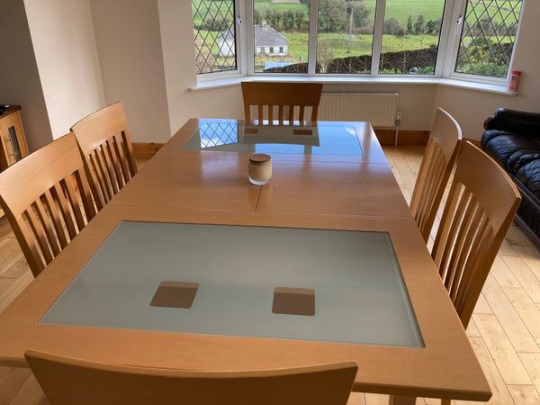 round dining table and 8 chairs | 1,482 All Sections Ads For Sale in ...