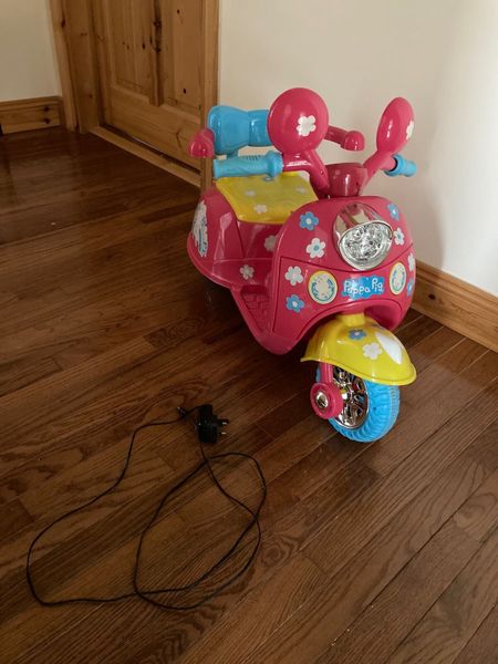 Peppa pig electric online bike