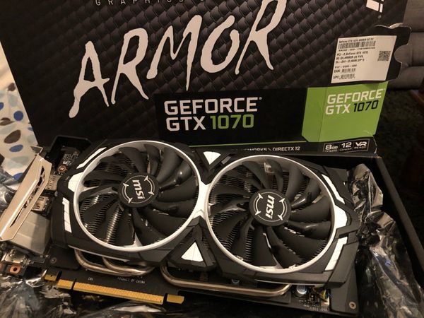 msi geforce gtx 1070 armor 8gb oc | 2 All Sections Ads For Sale in