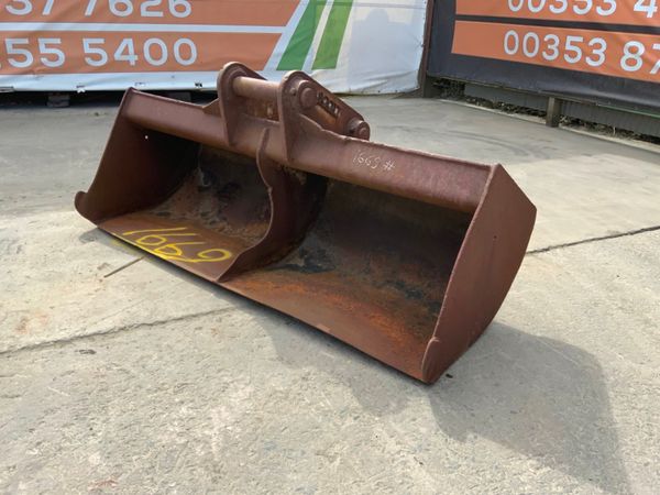 84" SCOTT GRADING BUCKET....80mm PINS....1669. 255776078