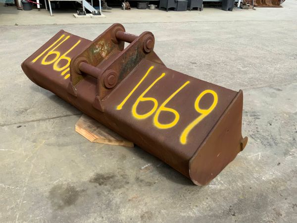 84" SCOTT GRADING BUCKET....80mm PINS....1669. 255776082