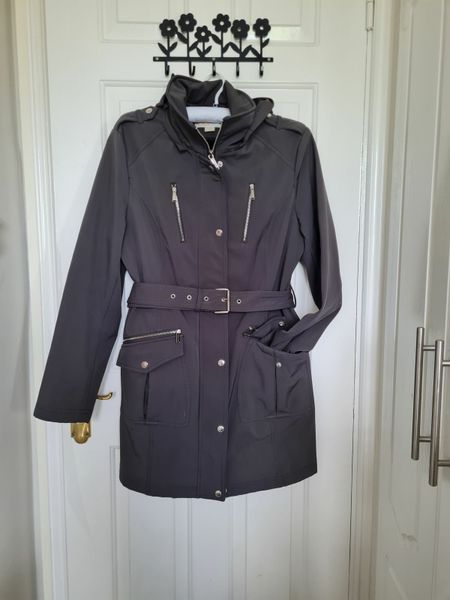 Michael kors 2025 water resistant overcoat