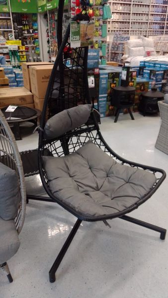 Rattan garden hanging chair for sale in Louth for €180 on DoneDeal