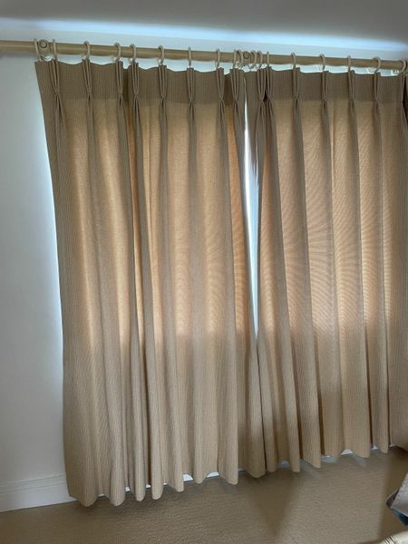 CURTAINS FRENCH PLEAT