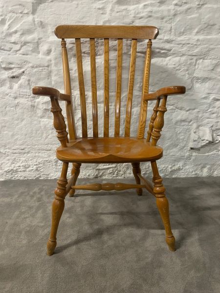 Vintage high back online armchair