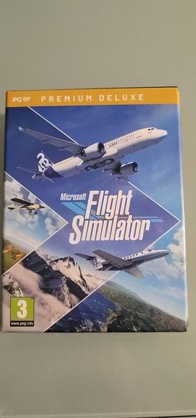Microsoft Flight Simulator Premium Deluxe disc version