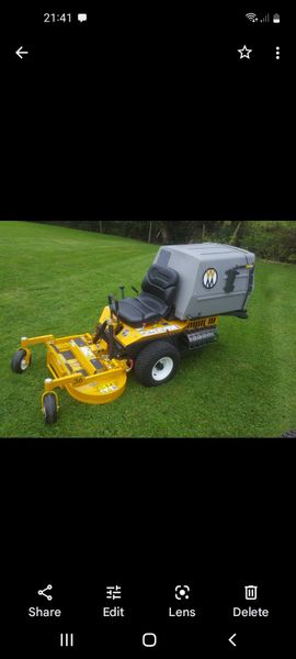 Walker riding mower online for sale