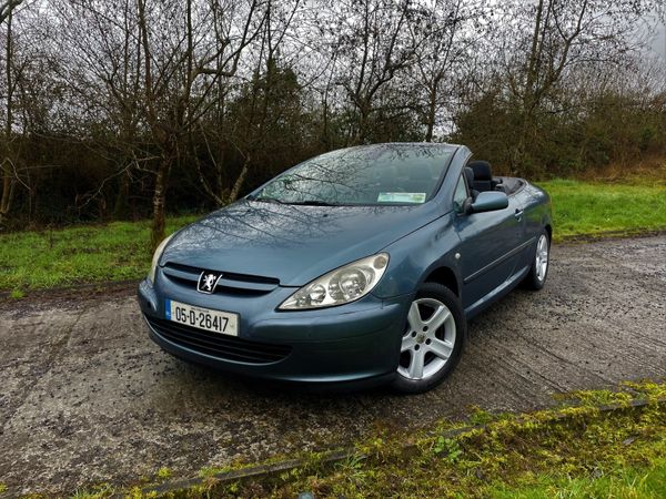 VERY CLEAN PEUGEOT 307 COUPE CABRIOLET 1,6 110PS