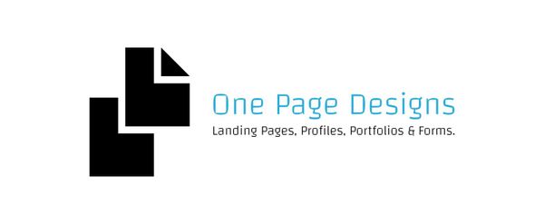 One Page Web Design Services Ireland.
