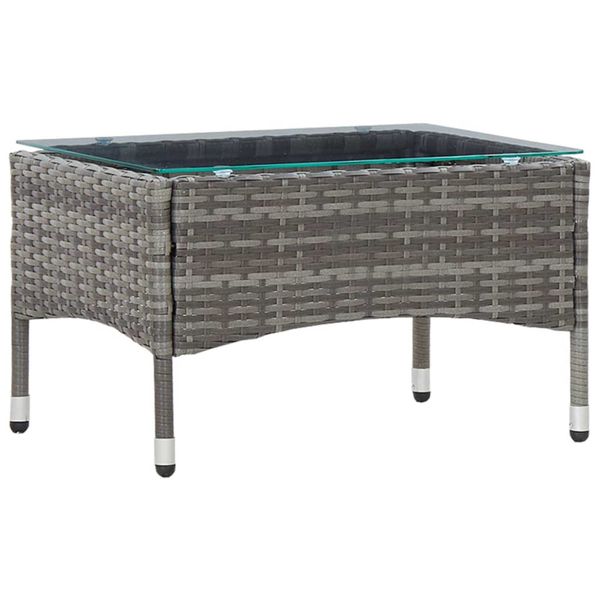 Poly rattan coffee deals table