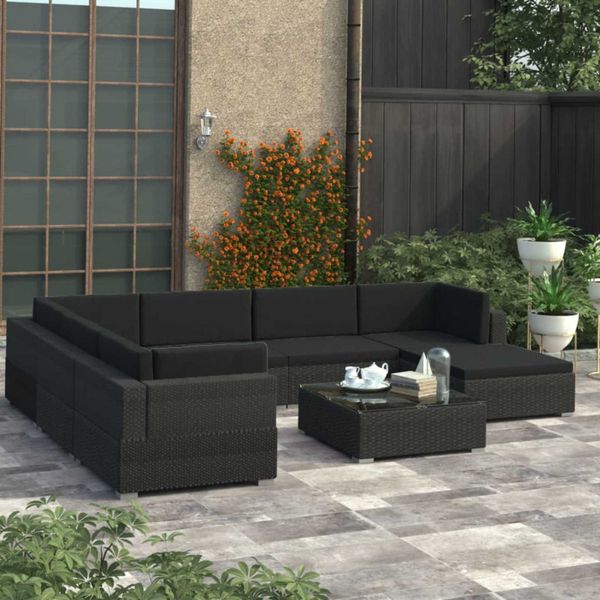 Vidaxl 8 piece discount garden lounge set