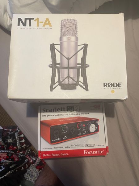Rode NT 1-A & Scarlet 2i2 USB Interface