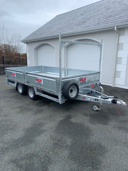 12ft Flatbed builders trailers MCN TRAILERS