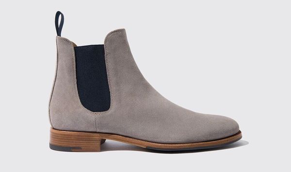 Scarosso 'Giancarlo Taupe' Chelsea Boots