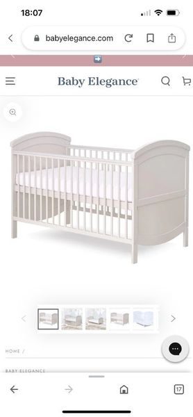 Cot Bed Baby Elegance