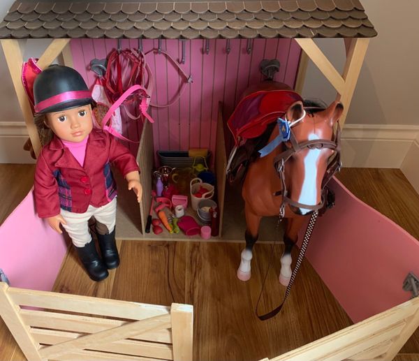 Cozy Cabin Dollhouse Playset For 18inch Dolls Our, 54 OFF