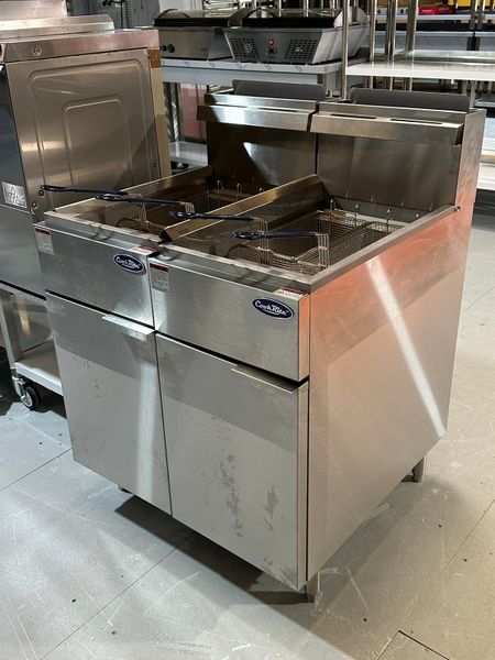 Gas fryer for clearance sale