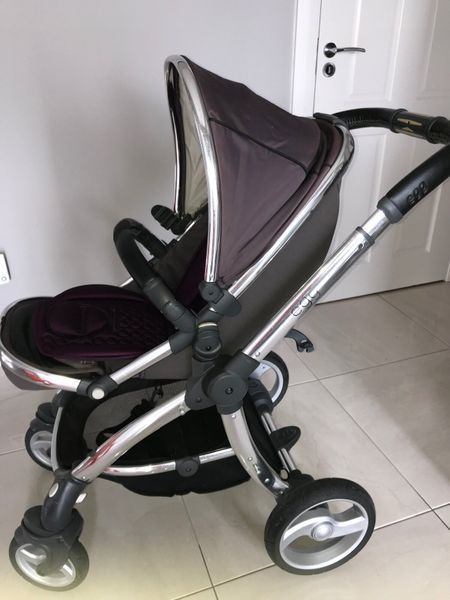 Storm grey outlet egg pram