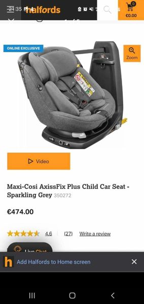 Maxi cosi axissfix outlet halfords