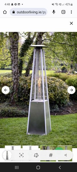 Patio heater for sale in Co. Dublin for €295 on DoneDeal