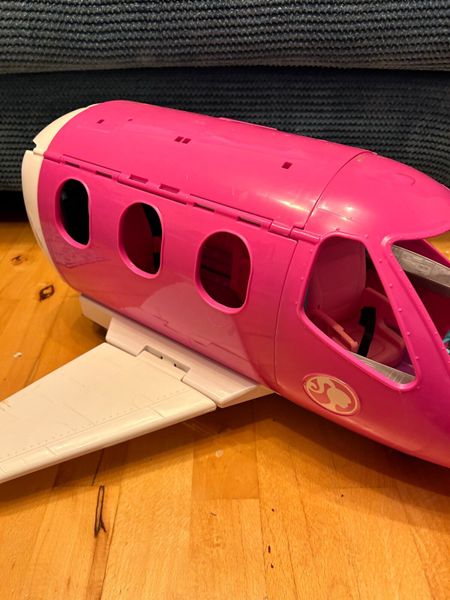 Used best sale barbie airplane