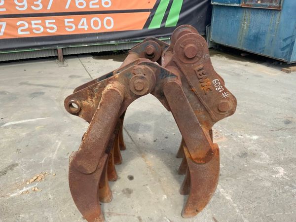80MM ..9 TYNE MANUAL SCRAP GRAB / GRAPPLE......60 260607510