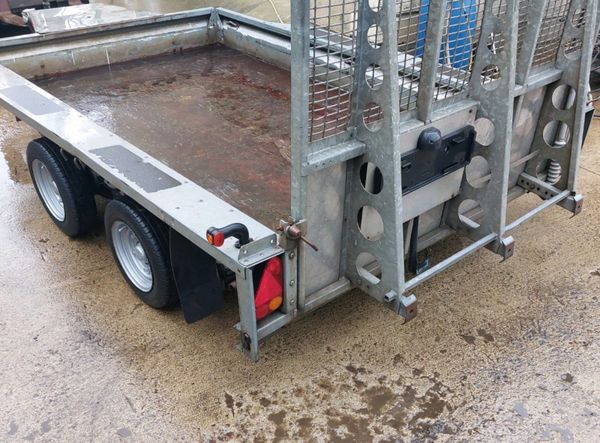 Ifor Williams 10x6 plant trailer brakes lights