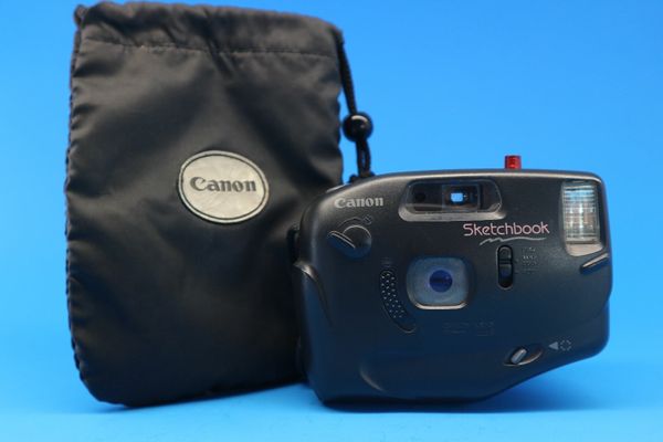 CANON POINT AND SHOOT SKETCHBOOK FILM CAMERA
