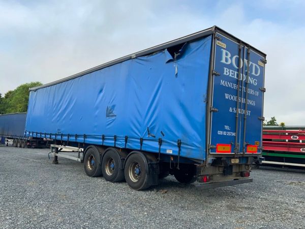 Trailer Trailer Dennison TRI Axle Curtainside ... 263295118
