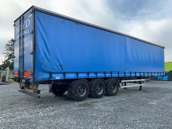 Trailer Trailer Dennison TRI Axle Curtainside ... 263295120