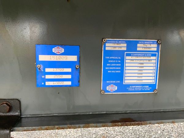 Trailer Trailer Cartwright Curtainside 10ft Load 263911709
