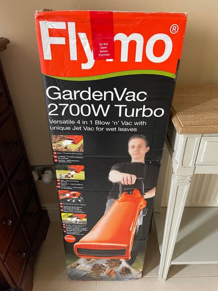 Flymo garden deals vac turbo