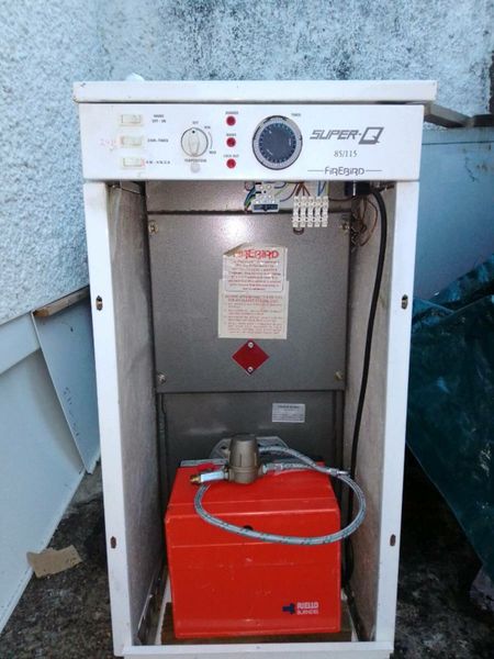 Firebird indoor oil boiler for sale in Co. Galway for €400 on DoneDeal