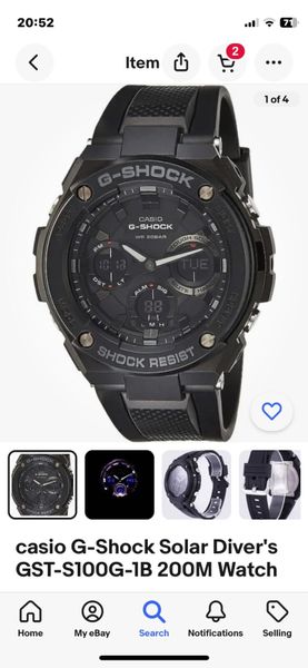 Casio G Shock GST S100G for sale in Co. Limerick for 150 on