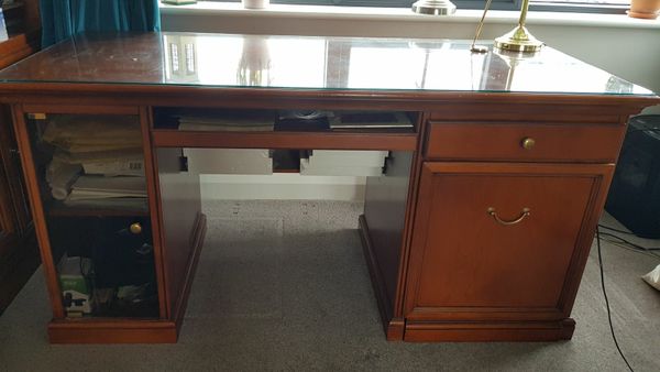 Matching desk deals and bookcase