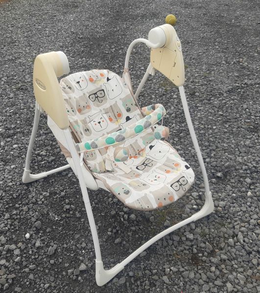 Baby swing chair clearance sale