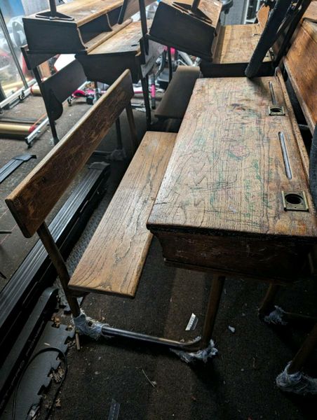 Old wooden desks on sale for sale