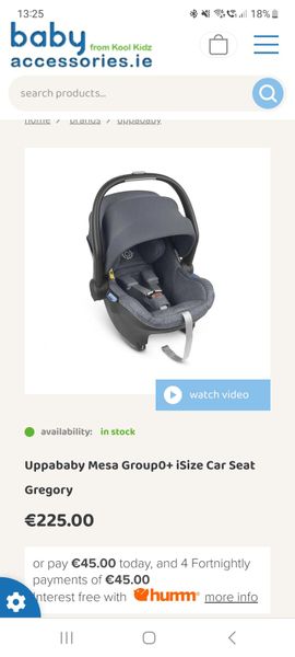 Uppababy isofix clearance