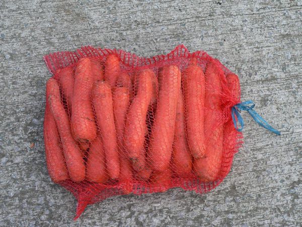 Net bags for Carrots and Vegetables