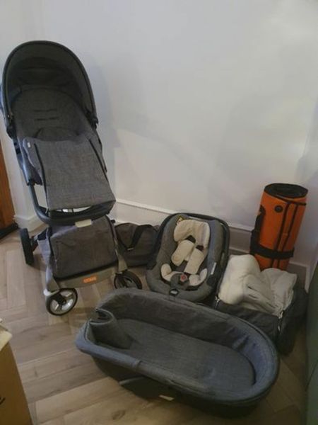 Stokke stroller travel clearance system