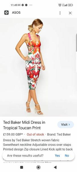 Ted baker best sale toucan dress