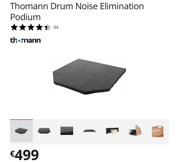 Drum Noise Elimination Podium for sale in Co. Wicklow for €275 on DoneDeal