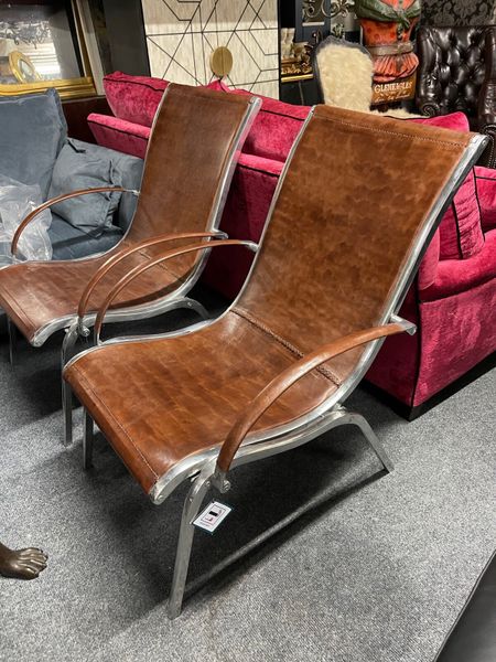 Fancy leather online chair