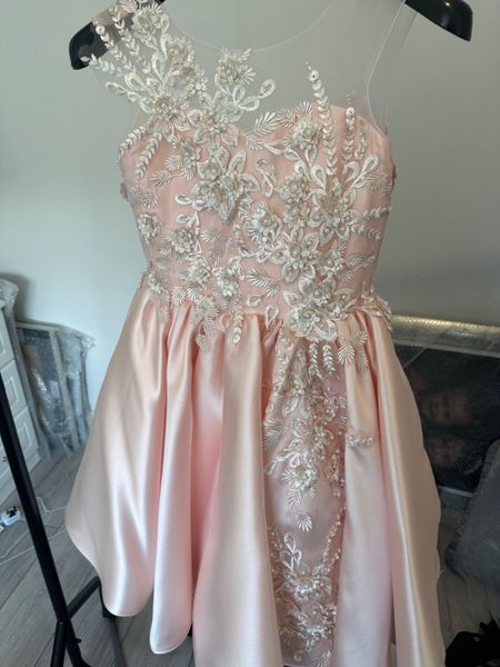 Pink shop confirmation dresses