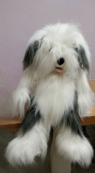 Large old english sheepdog stuffed animal sales