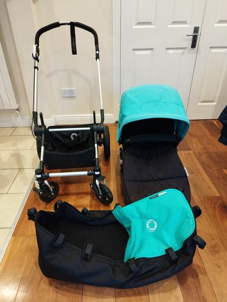 How to fold top bugaboo cameleon with bassinet