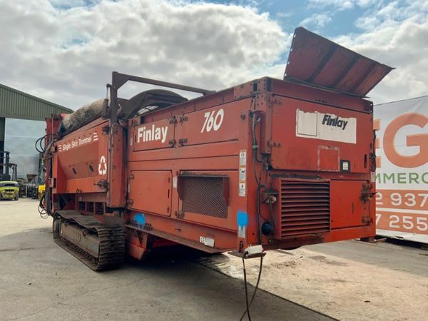 2003  FINLAY 760 TRACKED TROMMEL SCREENER. 271088344