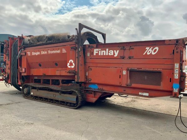 2003  FINLAY 760 TRACKED TROMMEL SCREENER. 271088342
